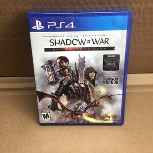 Sony PlayStation 4 Middle Earth Shadow of War Definitive Edition